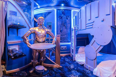 Star Wars Bedroom at The Ever After Estate Luxury Vacation Home Rental