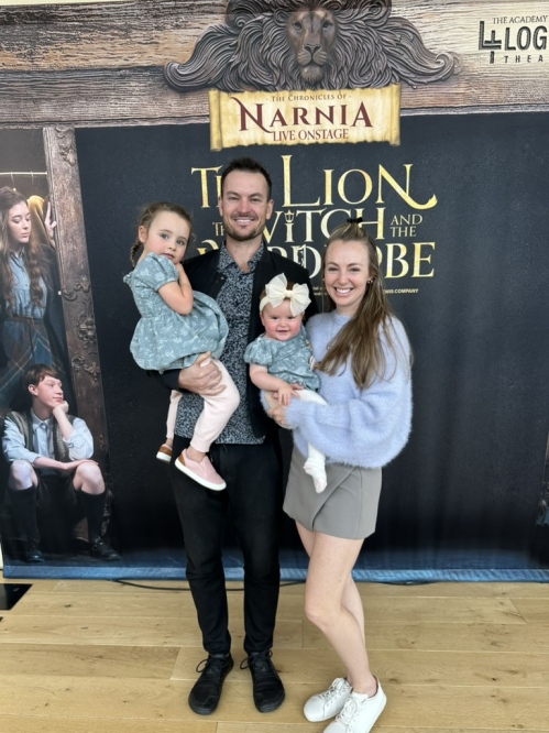 Austin Hair and his wife...Austin is owner of The Great Escape Lakeside Vacation Home Rental Near Orlando, Florida