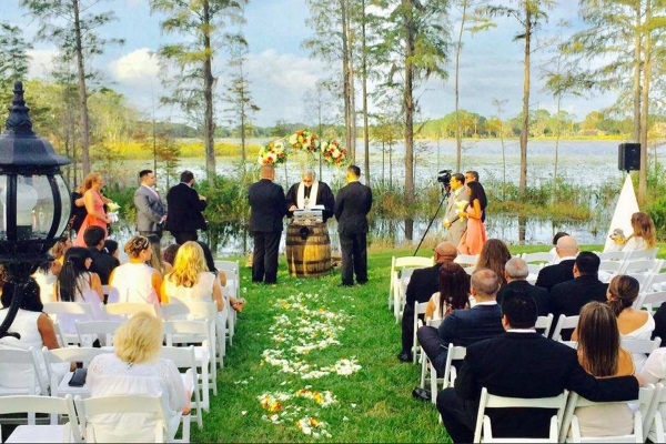 Get married at a 62 acre private estate home near Orlando, FL!