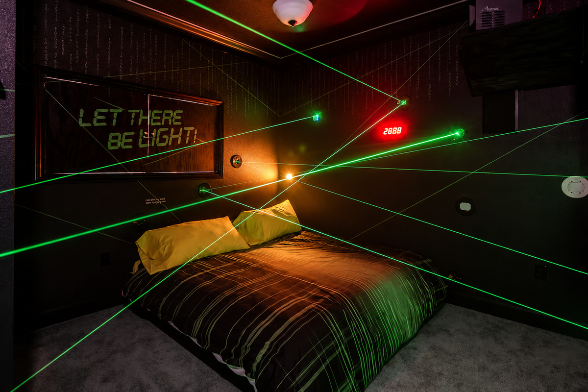 The Laser Games 2.0 Room.