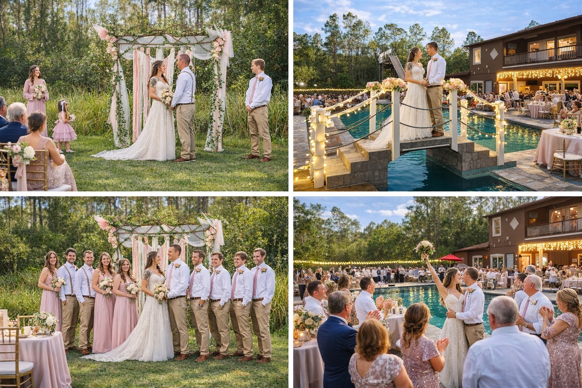 Host your dream wedding or event for up to 150 people.