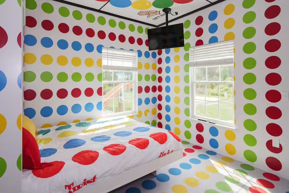 The Twister Bedroom.