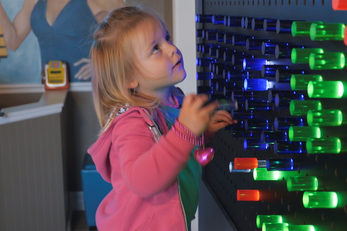 Giant Lite-Brite.