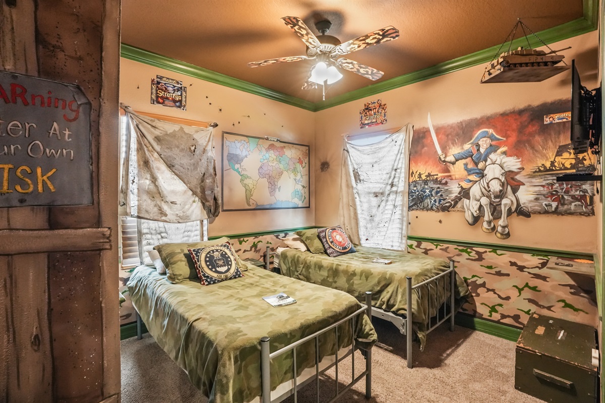 The War Games bedroom.