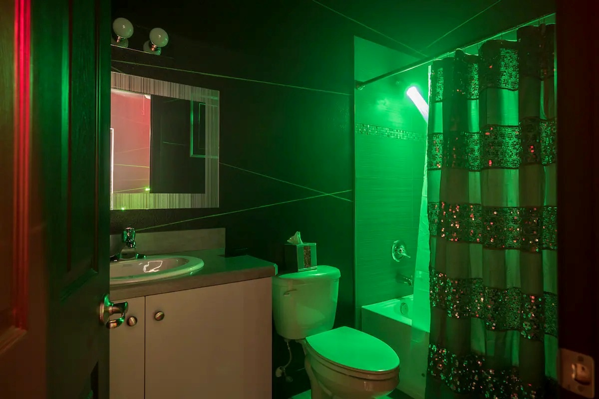 One of 11 bathrooms.