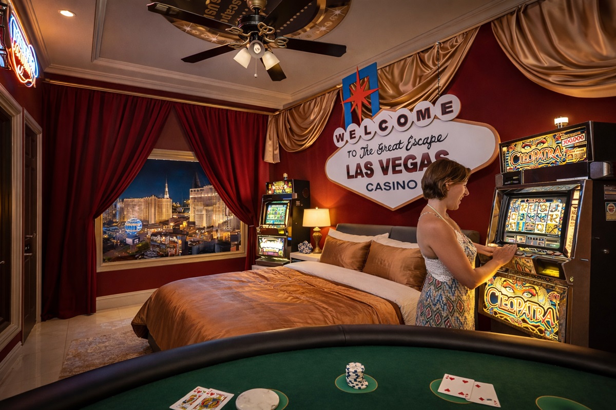 The Vegas casino suite.