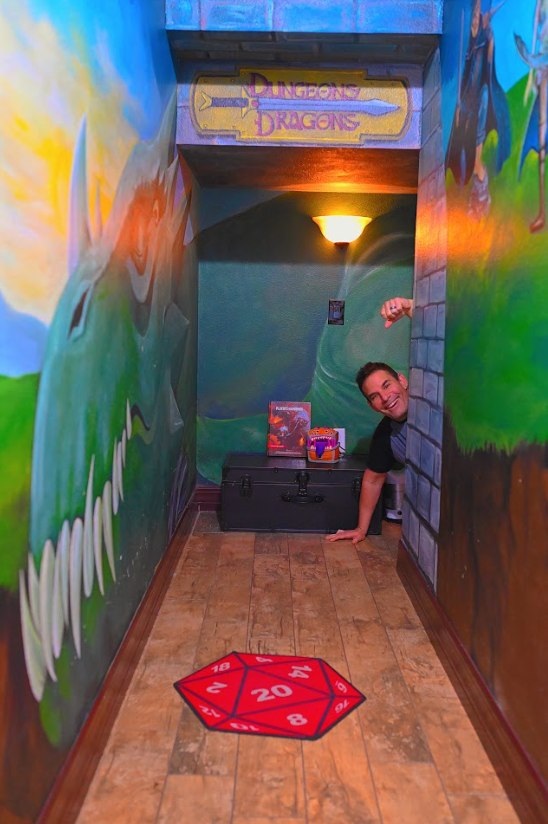 The Dungeons & Dragons room