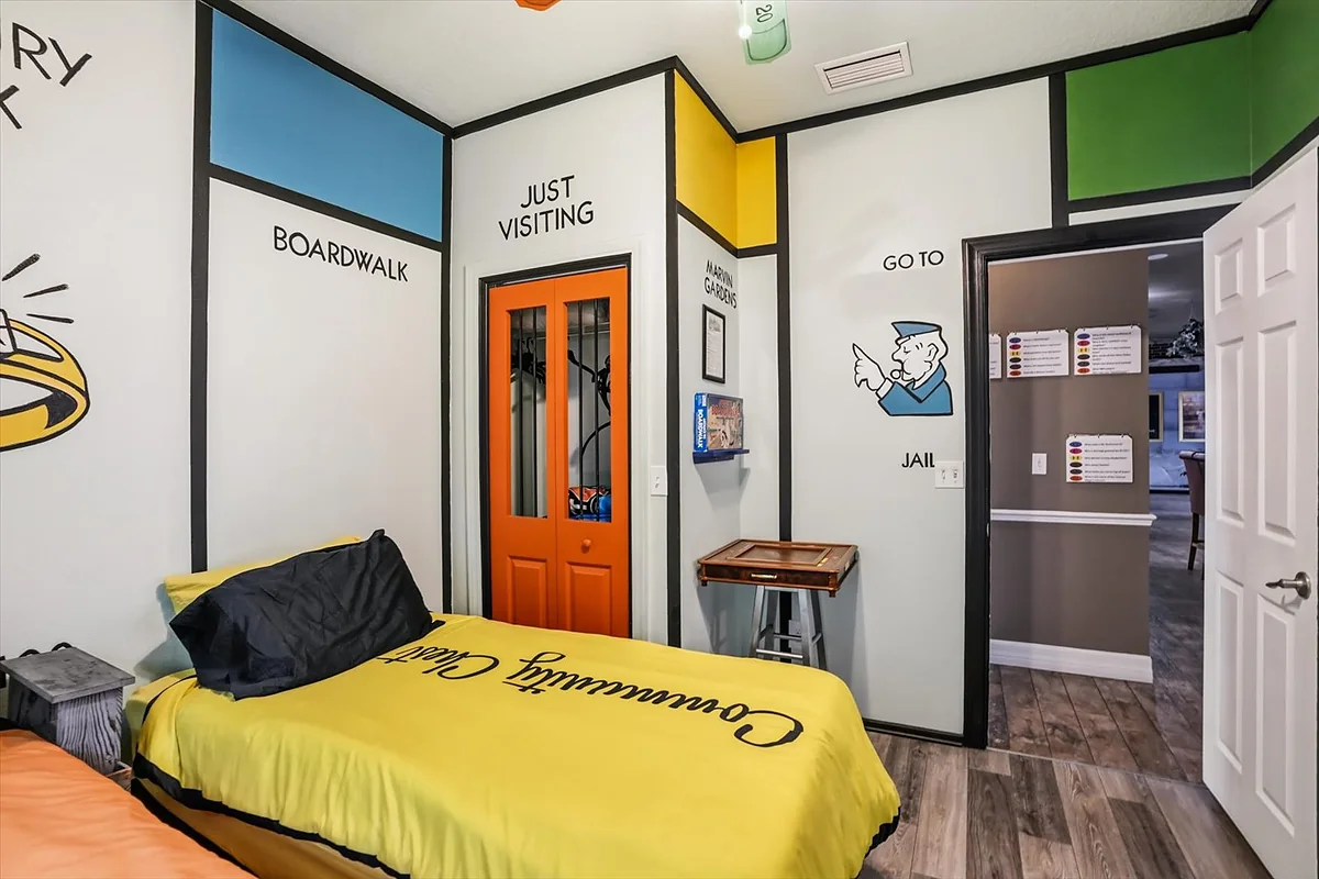 The Jail: also known as the closet. Visiting hours are flexible.