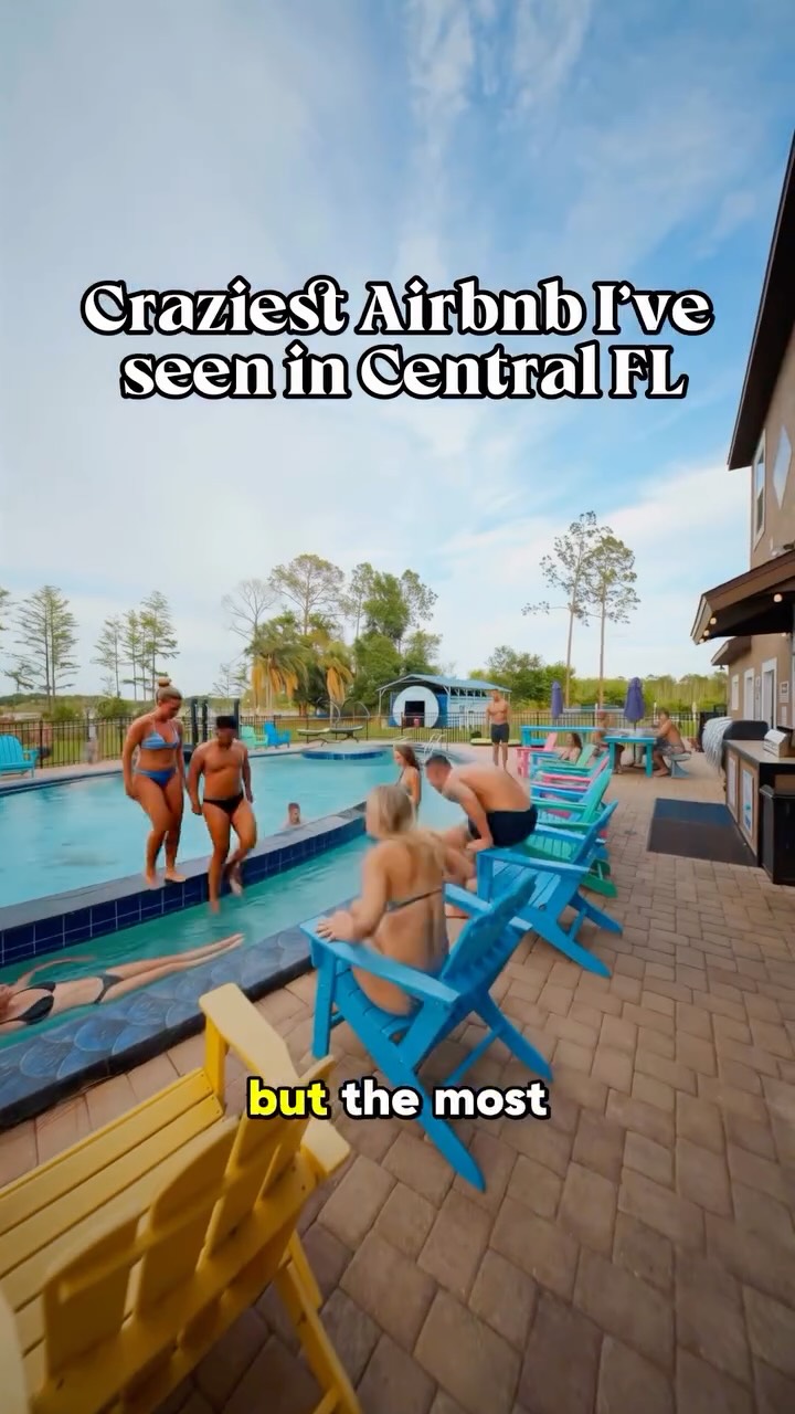 Instagram reel: the most outrageous Airbnb mansion in Florida