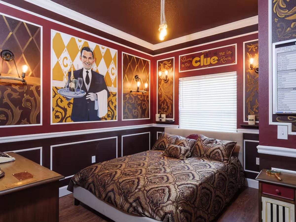 “Get A CLUE” Bedroom 2.0 at The Great Escape Parkside, Clermont FL