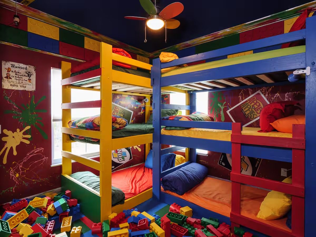 The Games Gone Wild Bedroom at The Great Escape Parkside, Clermont FL