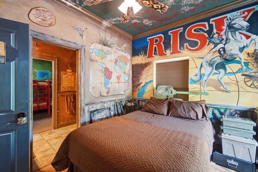 The RISK Escape Room & Bedroom at The Great Escape Parkside, Clermont FL