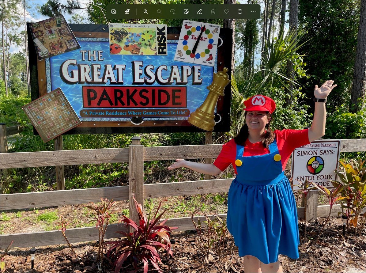 Parkside welcome sign.