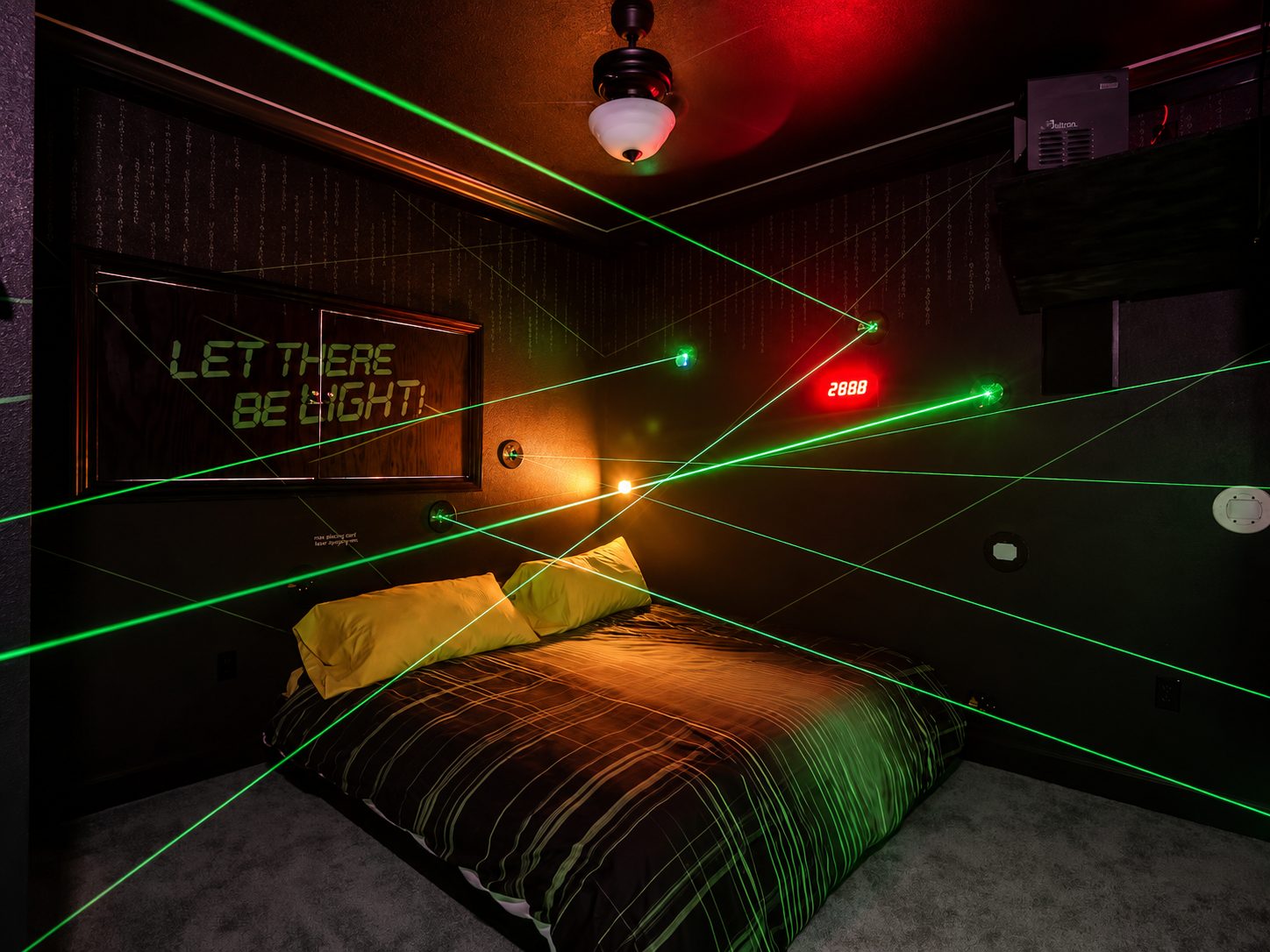The Laser Games Bedroom at The Great Escape Parkside, Clermont FL