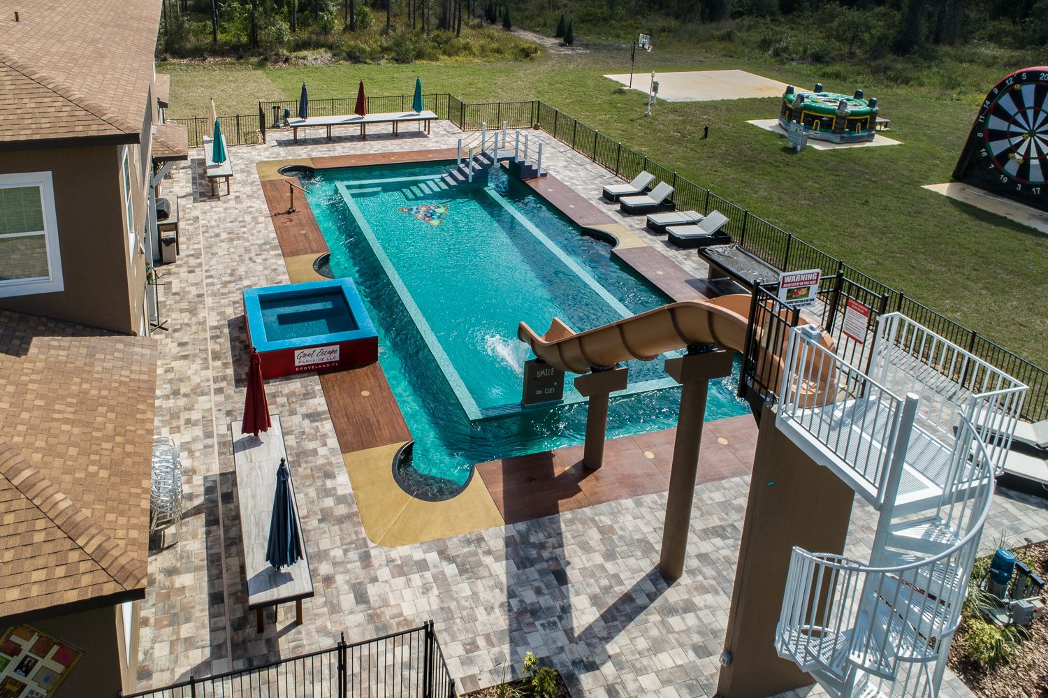 Our billiard pool.