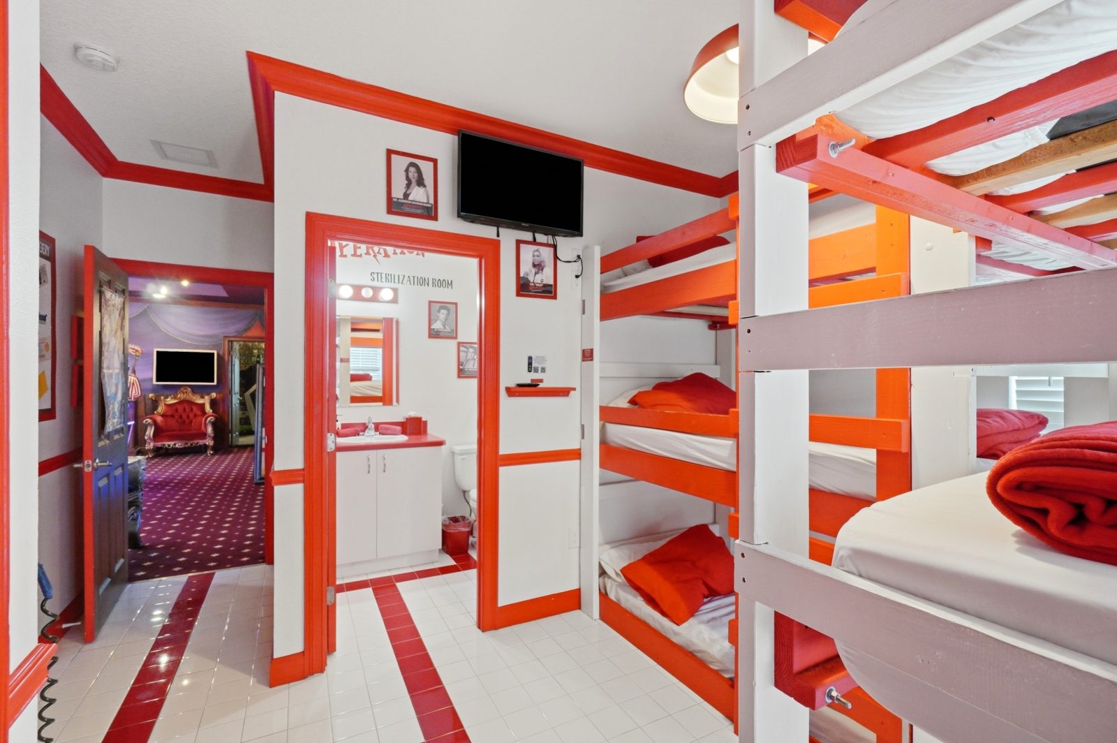The Operation 2.0 Bedroom at The Great Escape Parkside, Clermont FL