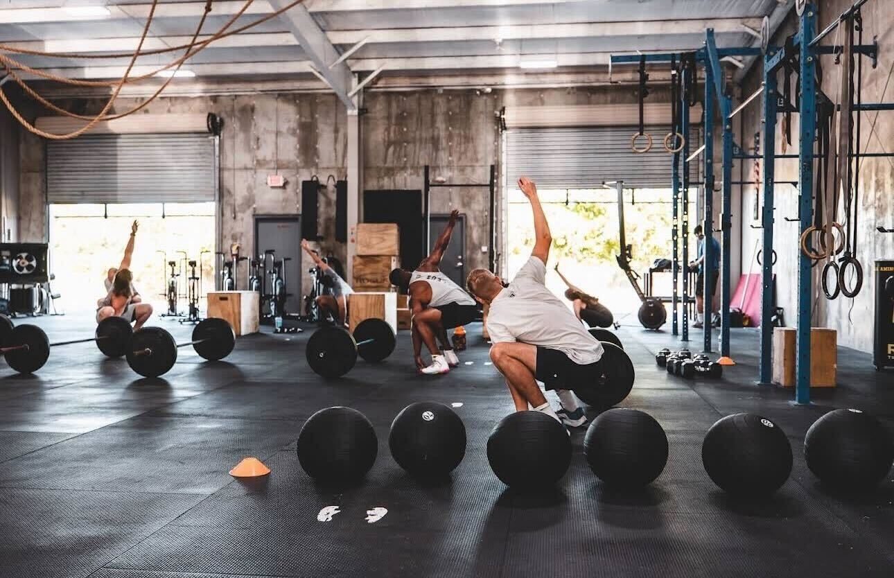 The private gym.