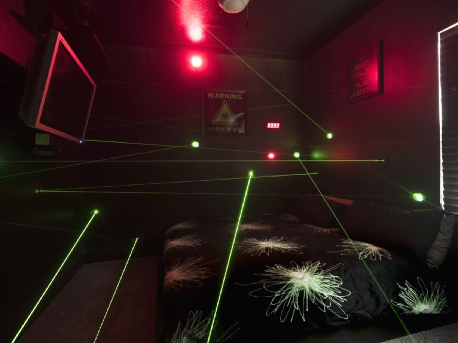 The Laser Games Bedroom