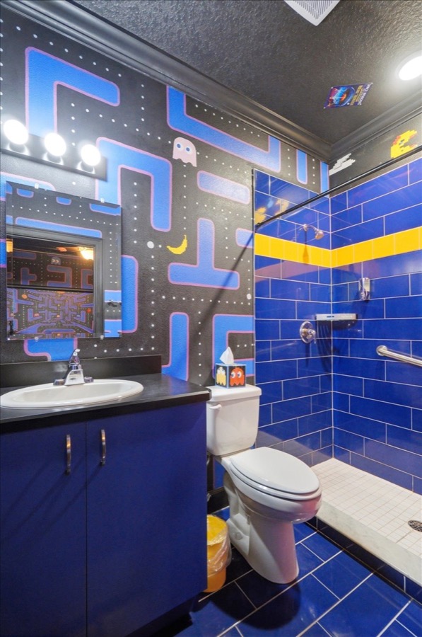 The Ms. Pac-Man 80s Bedroom at The Great Escape Parkside, Clermont FL