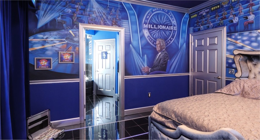 The TV Games Show Master Suite at The Great Escape Parkside, Clermont FL
