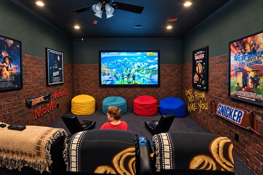 Epic family movie theater
