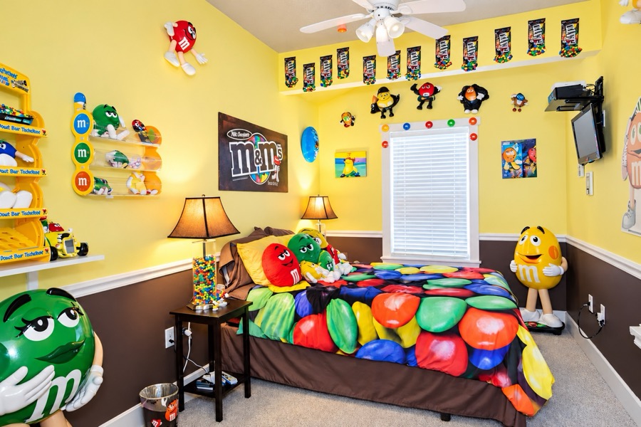 The M&M Mania Bedroom