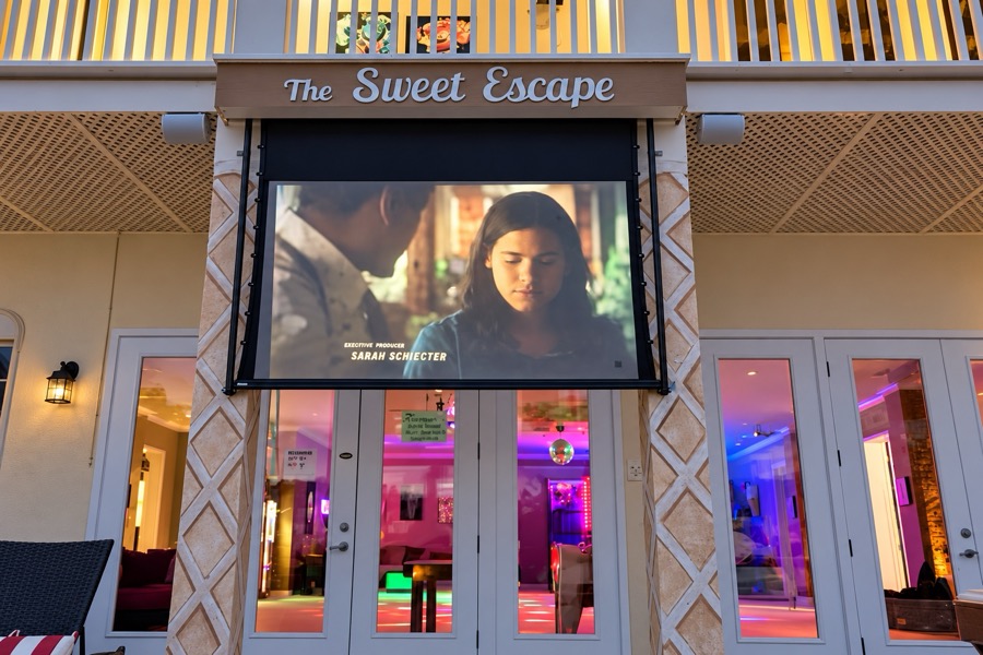 Poolside Movies