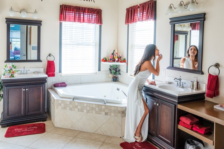 Get ready for your perfect day in our master ensuite bathroom.