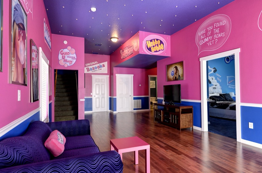 The Bubble Gum Lounge & Arcade.