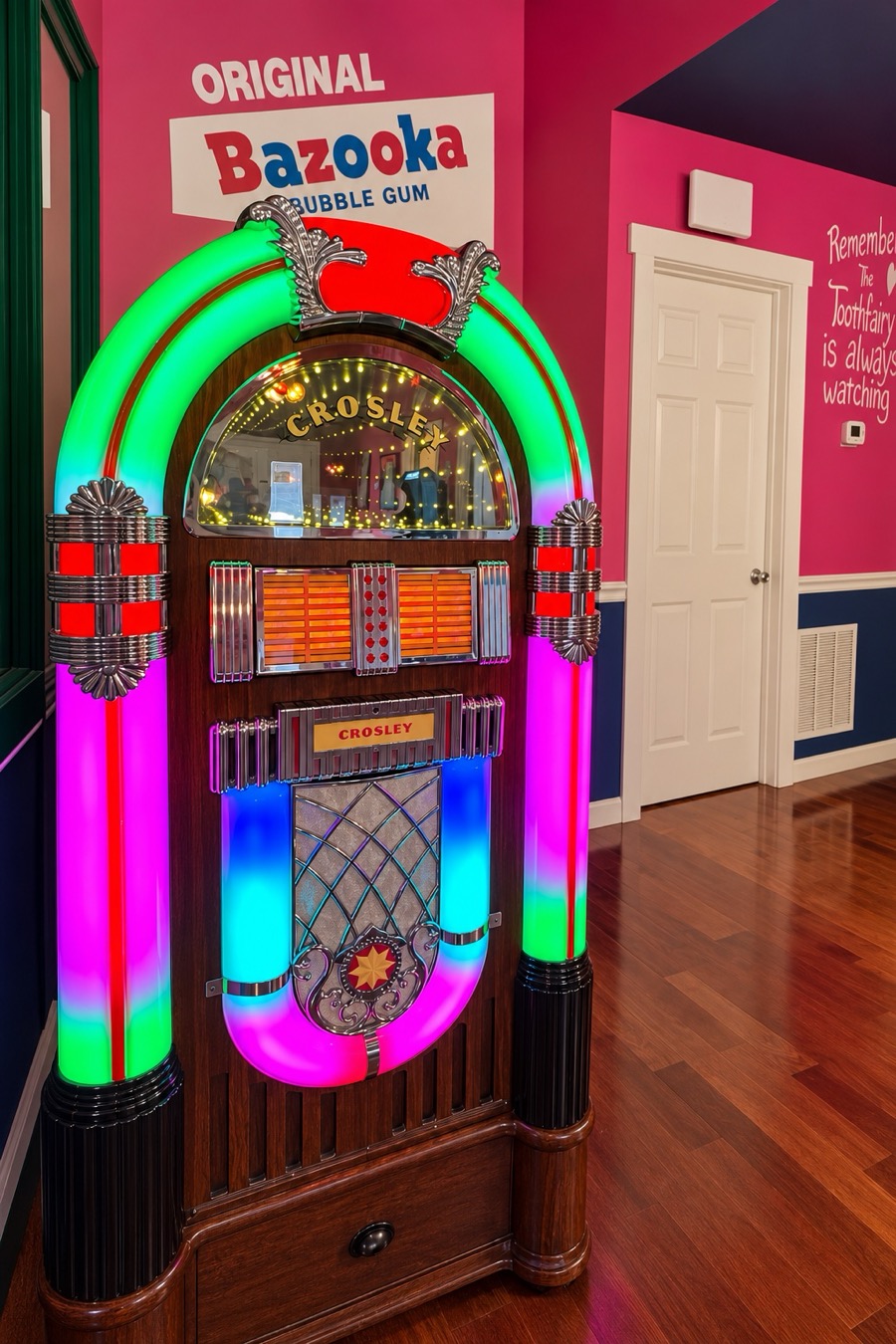 The Bubble Gum Lounge & Arcade.