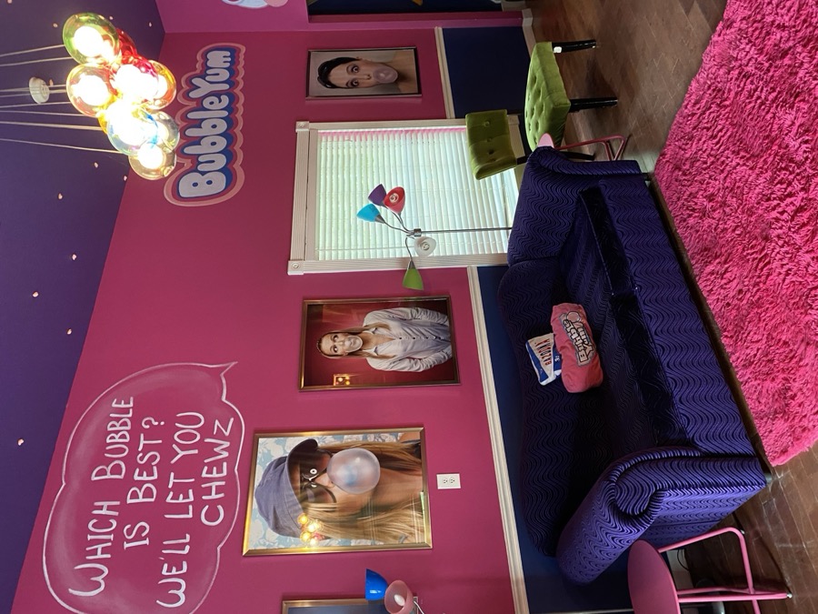 The Bubble Gum Lounge & Arcade.