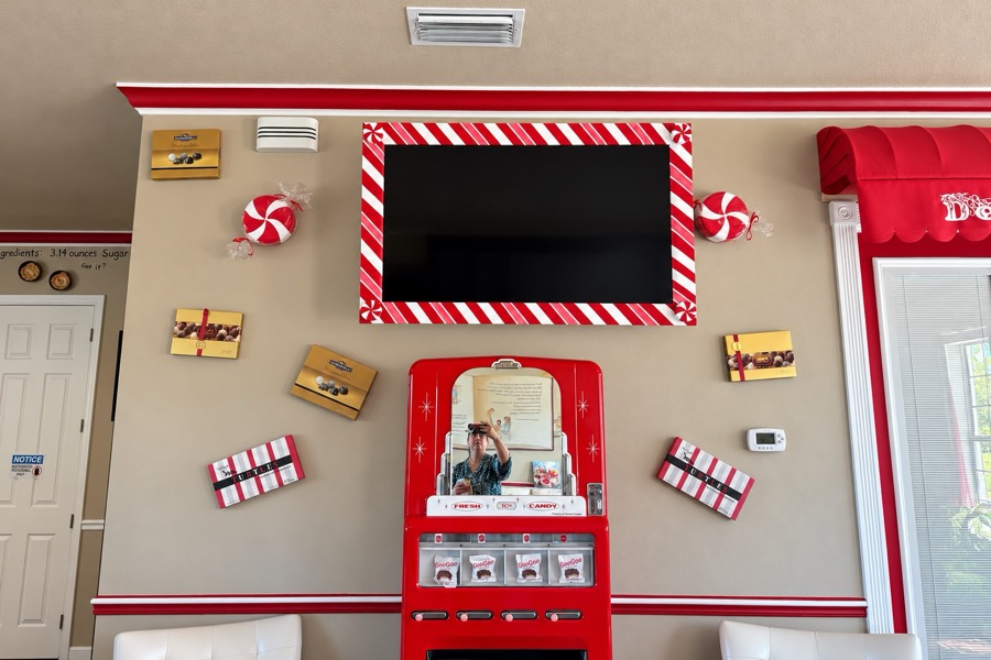 Candy Shop Living Room.