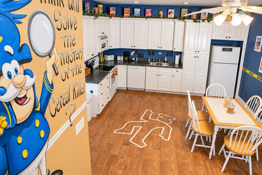 Cereal Killer Kitchen & Murder Mystery