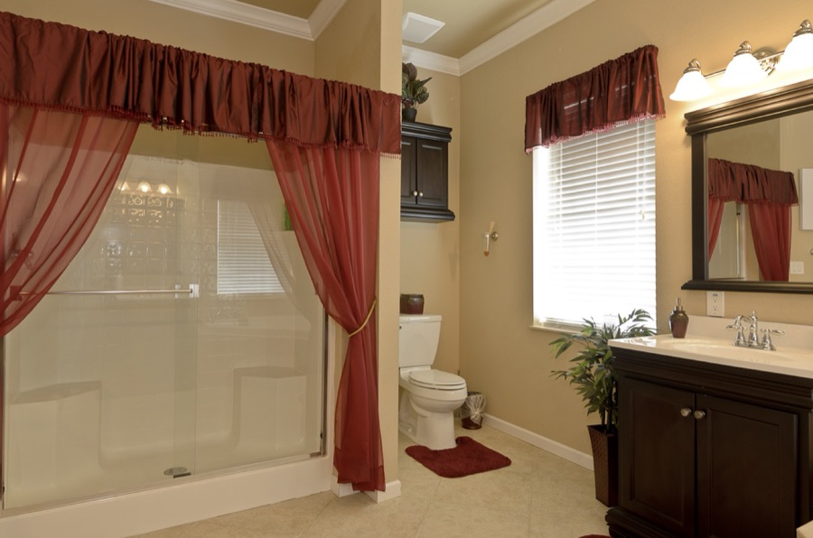 The Eye Candy Bathroom.