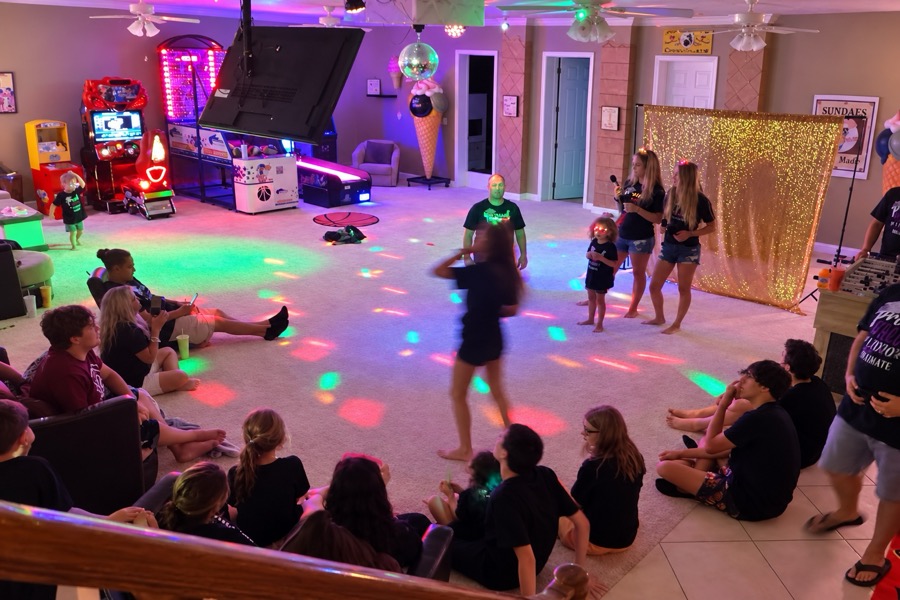 Ice Cream Social Karaoke Nightclub.