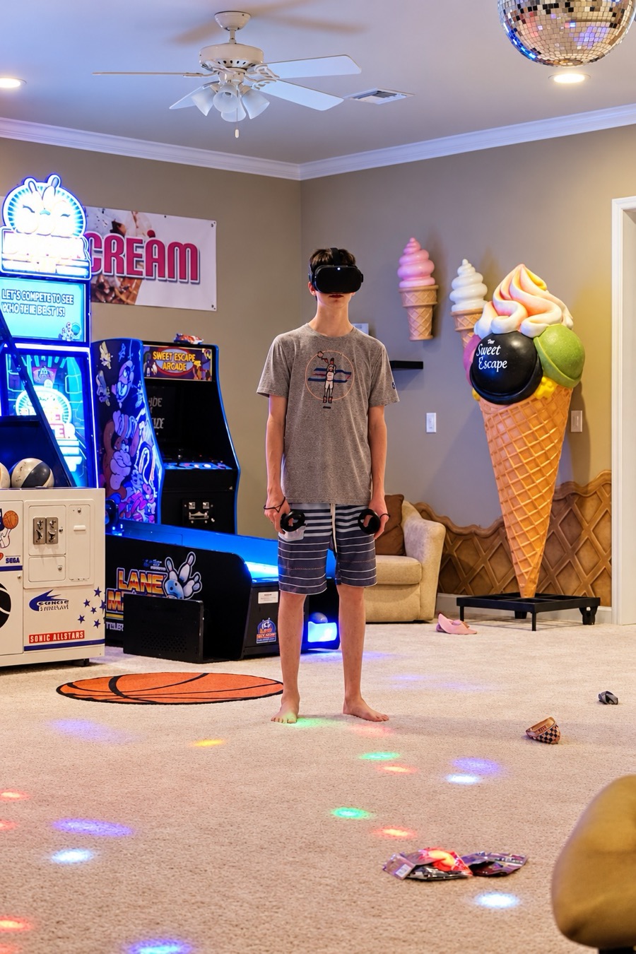 Virtual Reality Gaming.