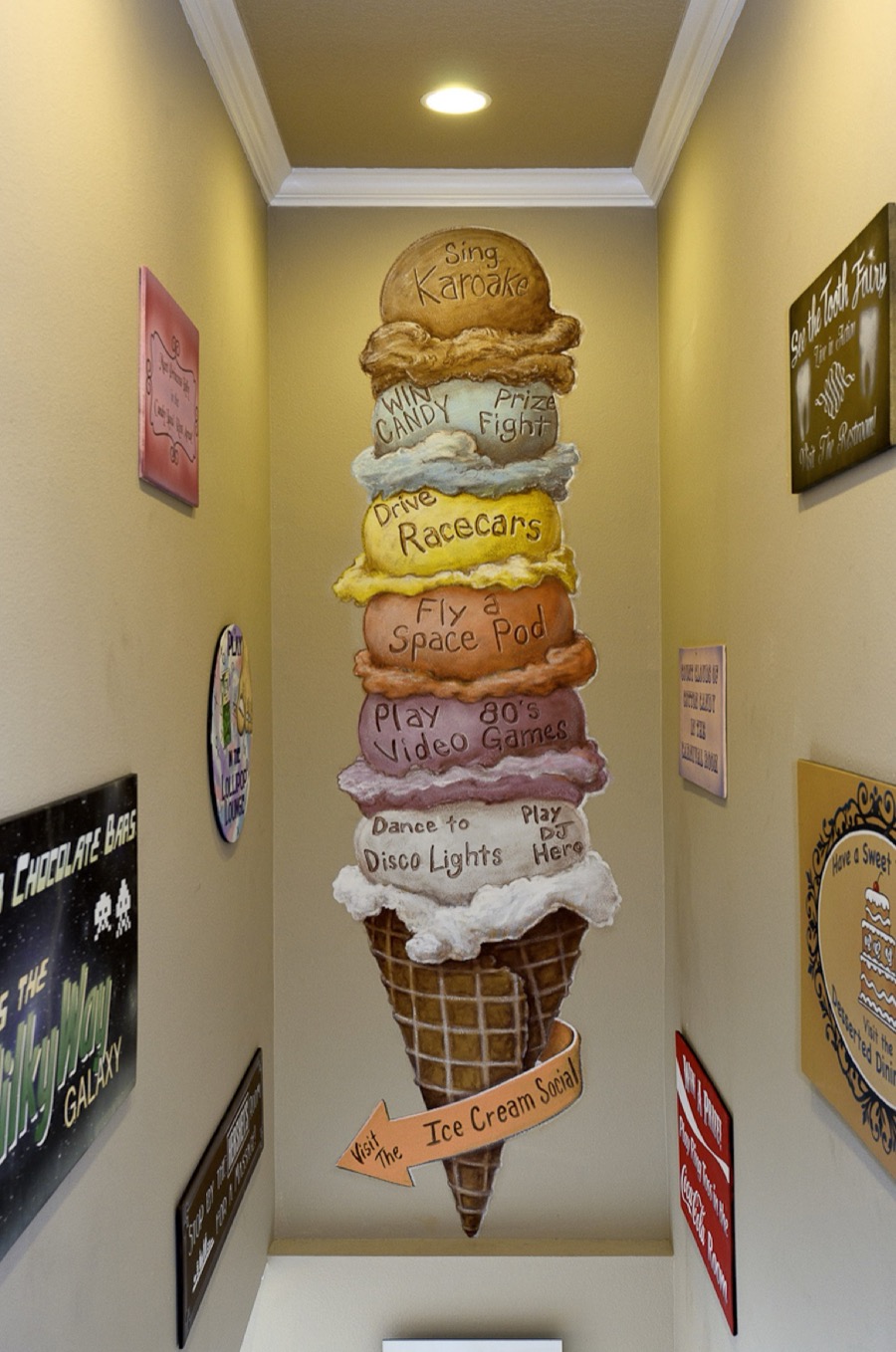 Ice Cream Social Karaoke Nightclub.