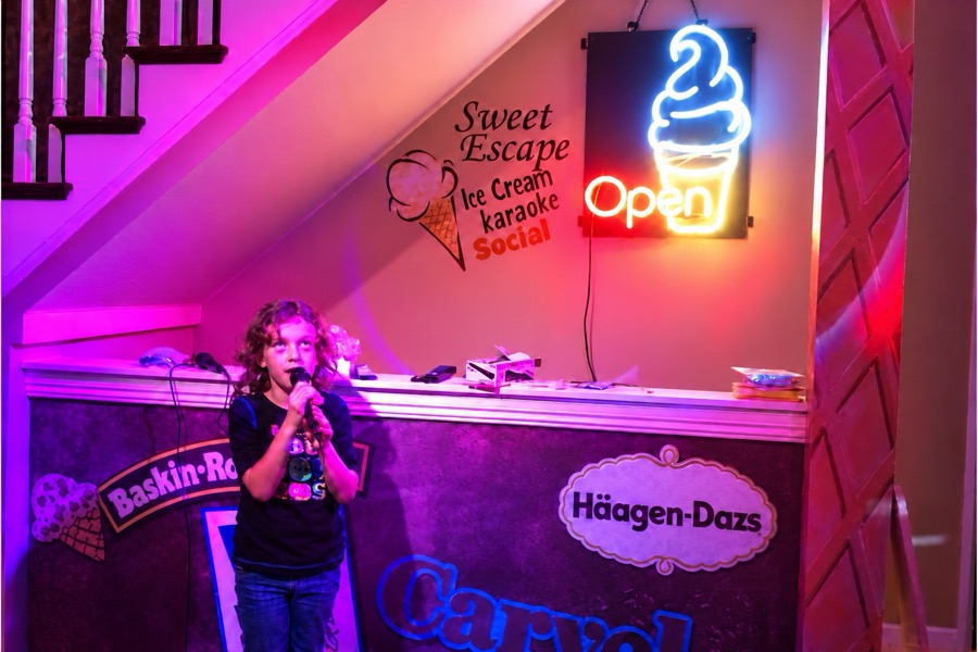 The Ice Cream Social Arcade.