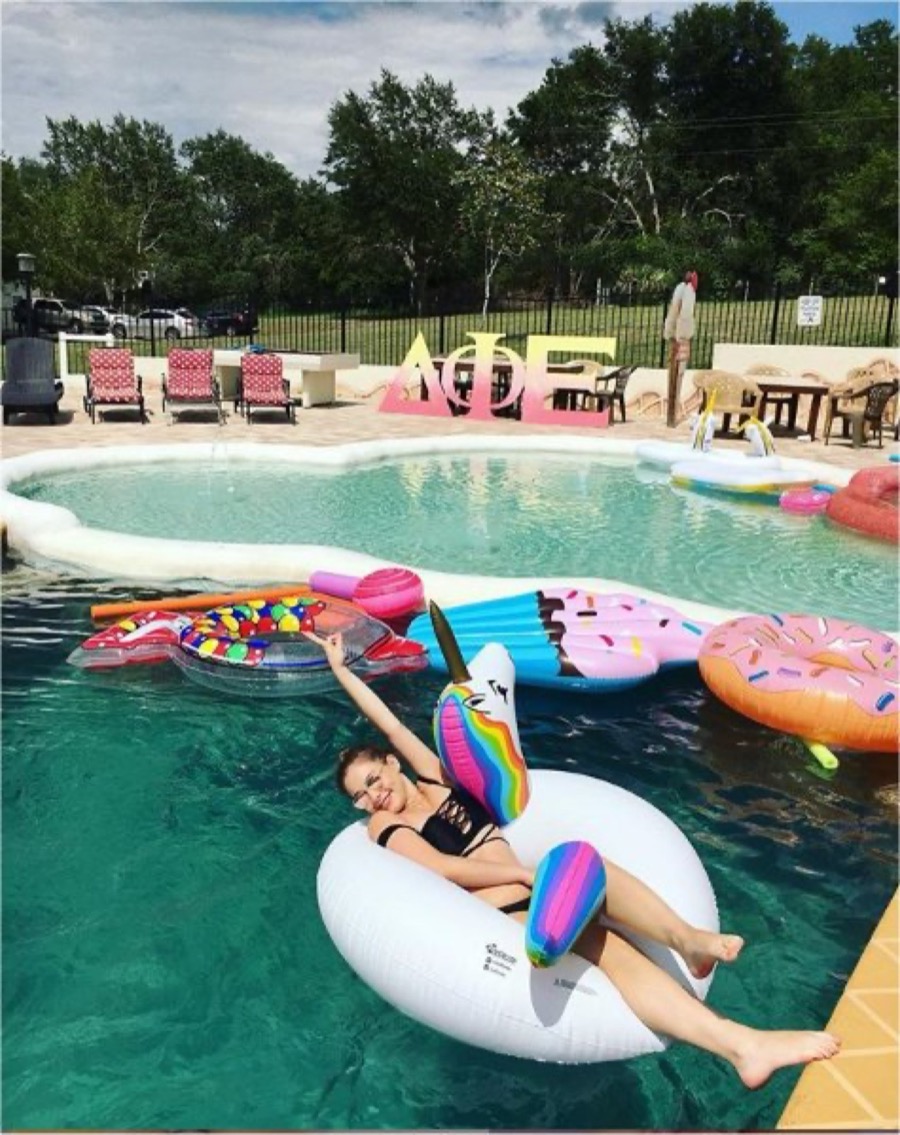 The World's Only Ice Cream Pool.